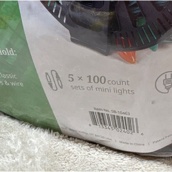 Christmas Light & Cord Storage Bag Santas Bags Install N Store Quick Spin Spool - Picture 3 of 6